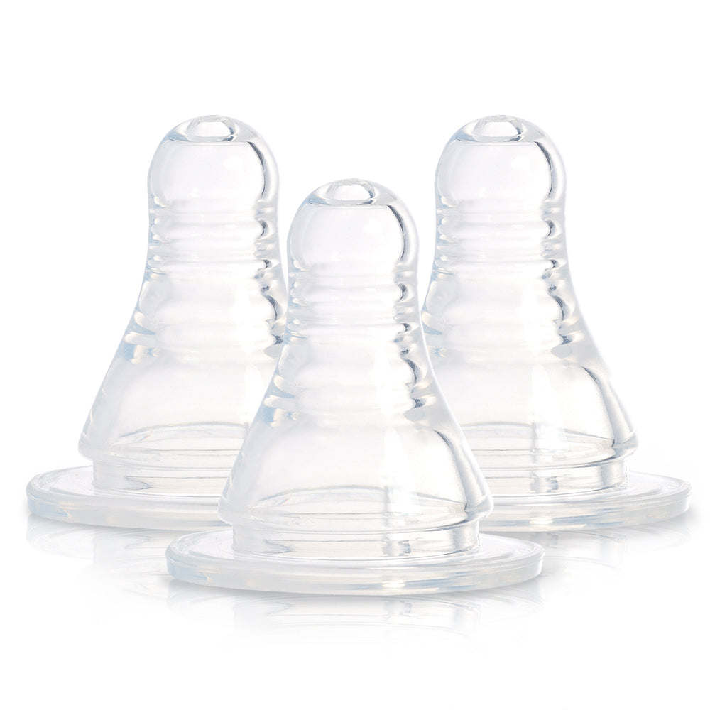 Replacement bottle nipple - 3pcs