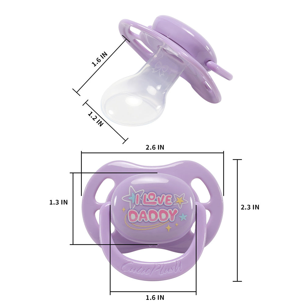 Adult Sized Pacifier- I Love Daddy