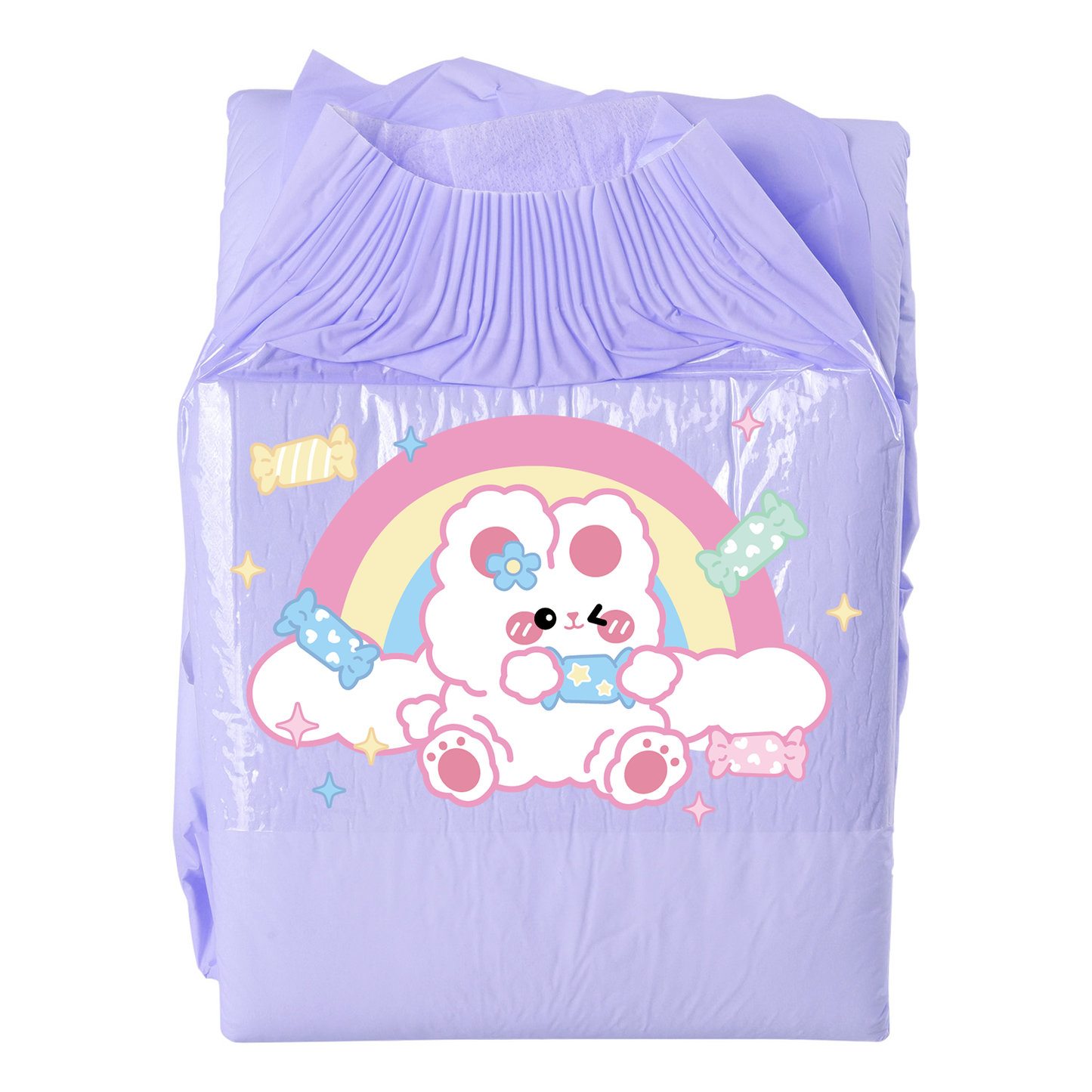 Cute Bunny-Adult Diaper-3 Pcs