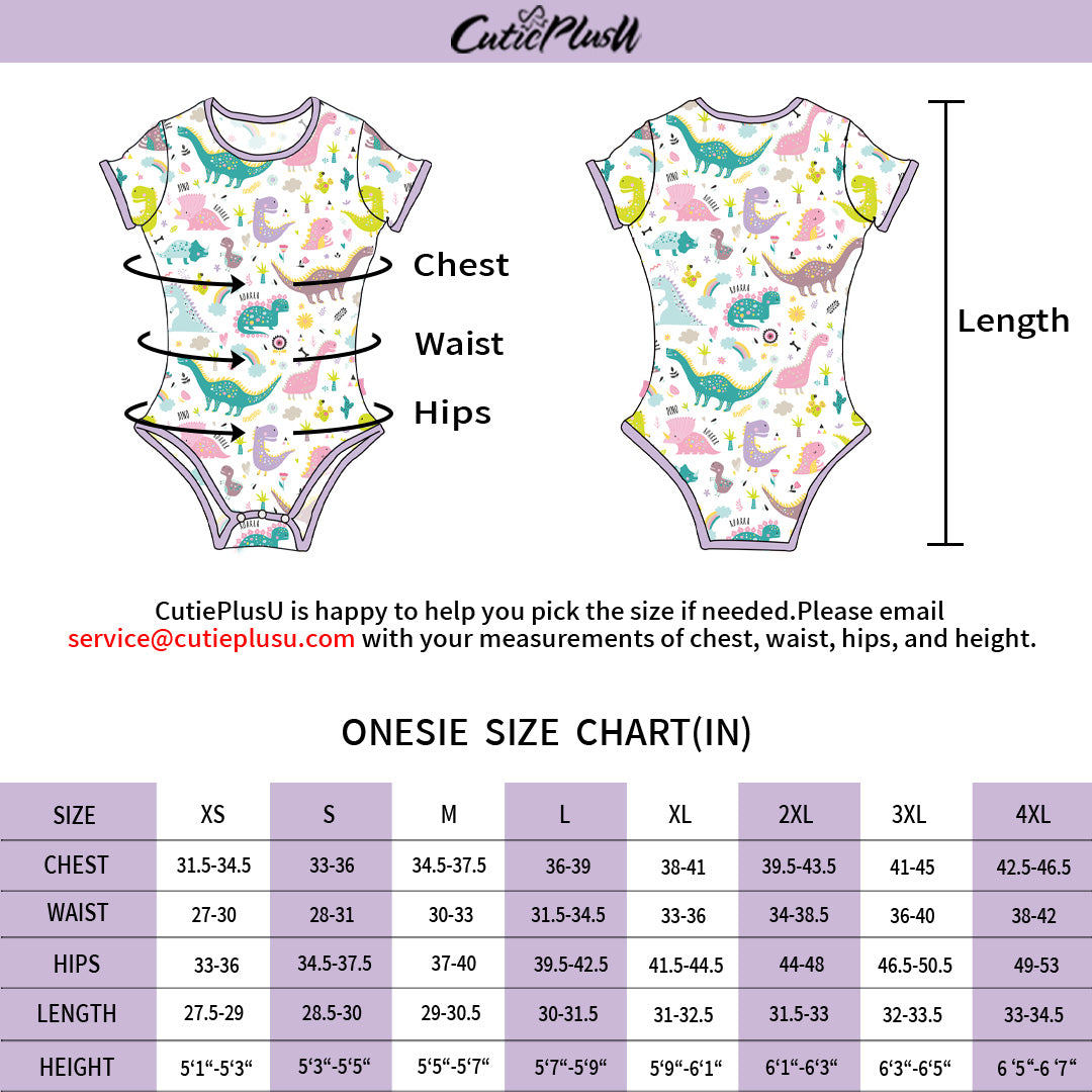 Dino World Adult Onesie Set