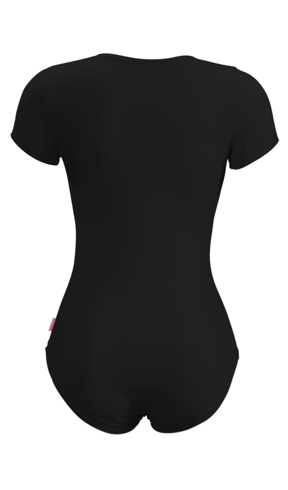 Lovely Buckle Onesie-Black