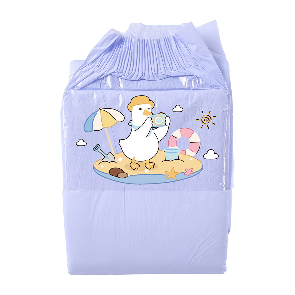 I Iove Vacations-Adult Diaper-3 Pcs