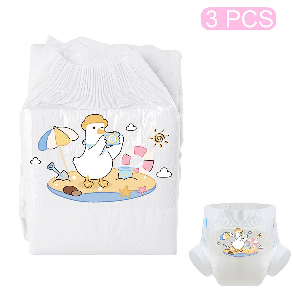 I Iove Vacations-Adult Diaper-3 Pcs