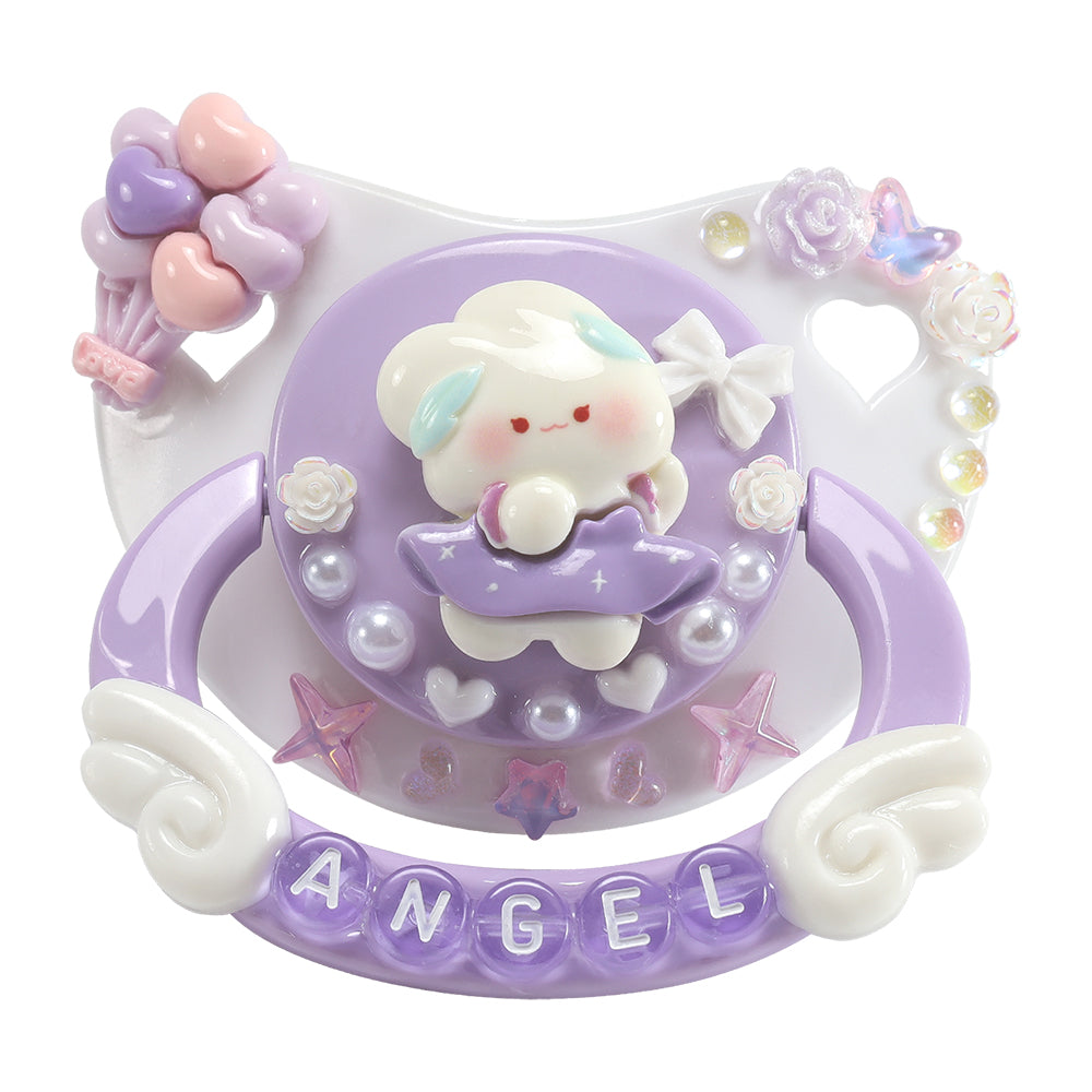 Angel Bunny Pacifier – CutiePlusU
