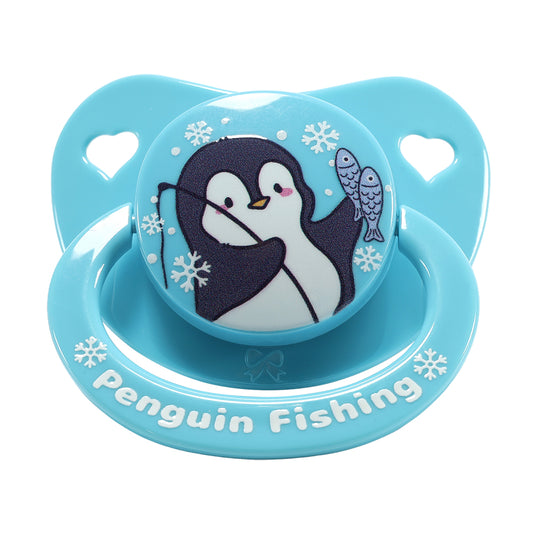 Penguin Fishing Pacifier