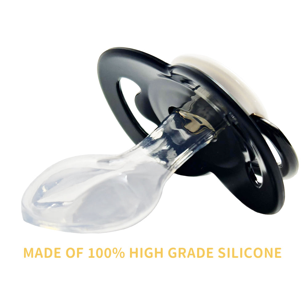 Goatee Pacifiers Hero Beard Adult Pacifier -2 Pack -Set B – CutiePlusU
