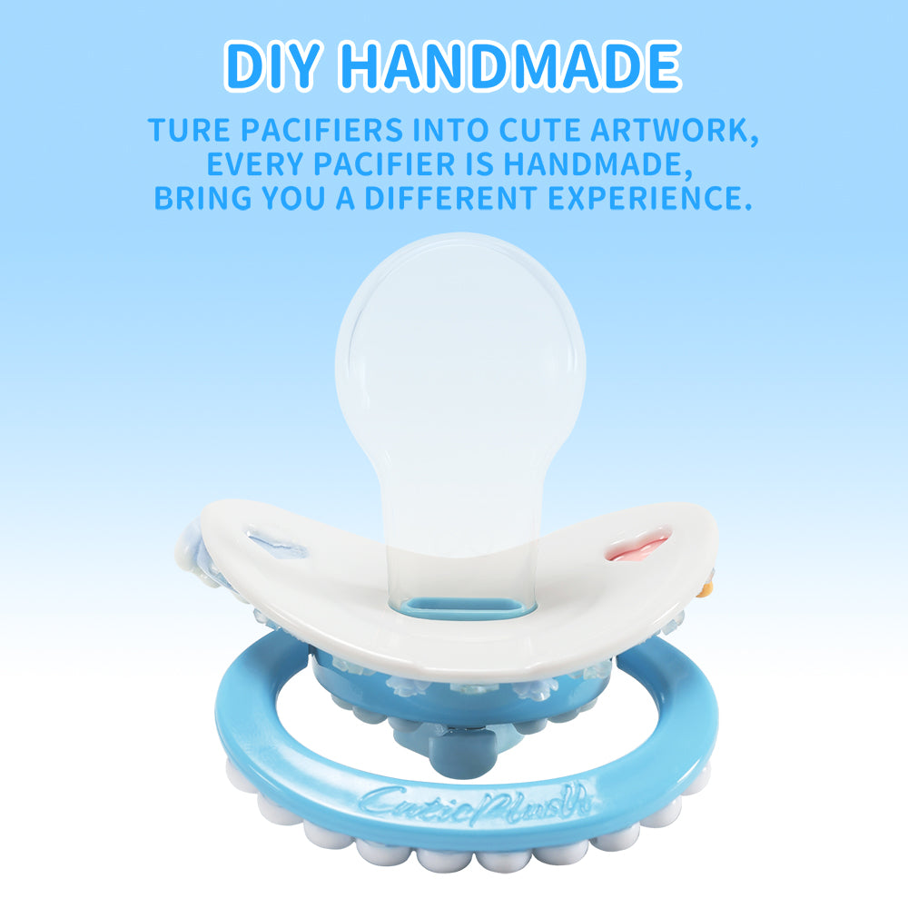 Strawberry Bunny Pacifier