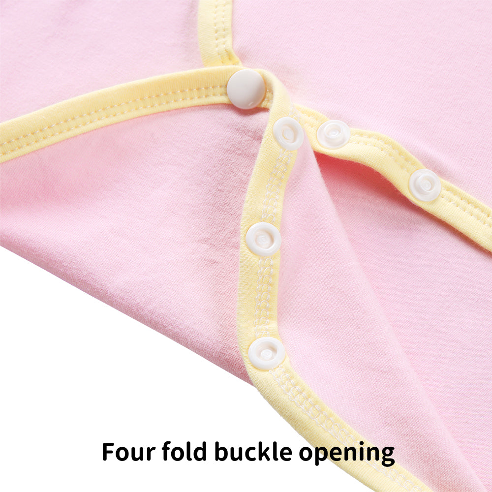 Color-blocked onesie for men-Pink