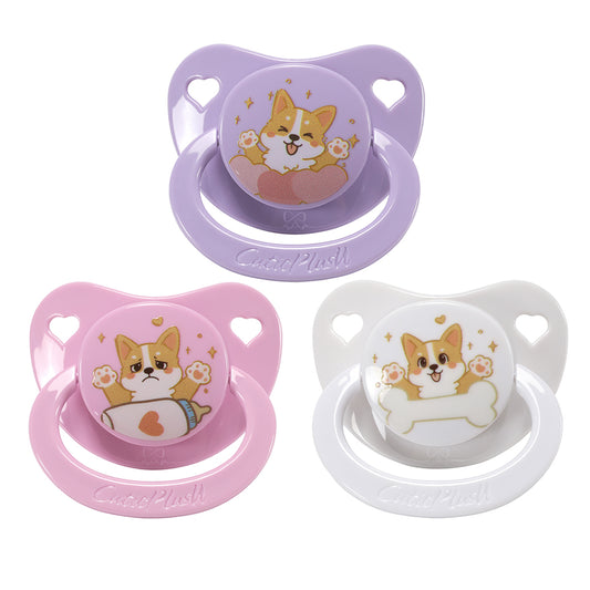 Corgi Paradise Pacifier Set