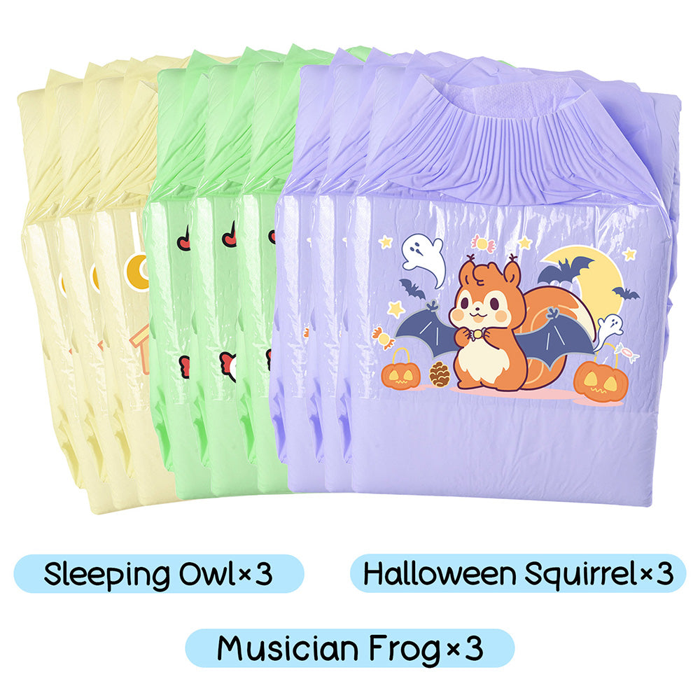 Theme Diaper Mixed Packing set 4-9pcs