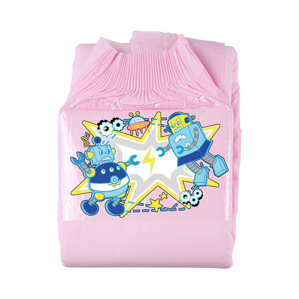 Fighting Robots-Adult Diaper-3 Pcs