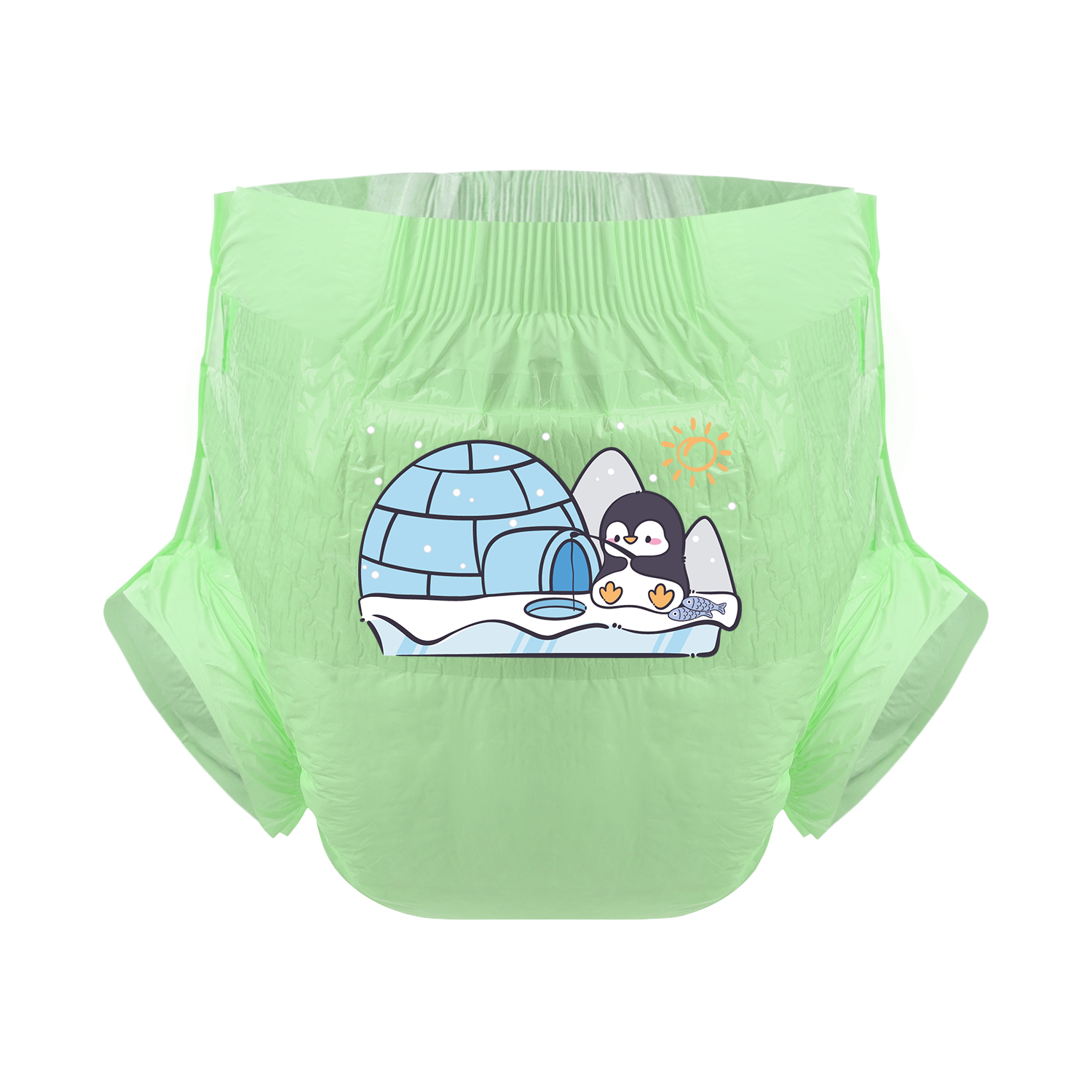 Penguin Fishing - Adult Diaper-3pcs – CutiePlusU