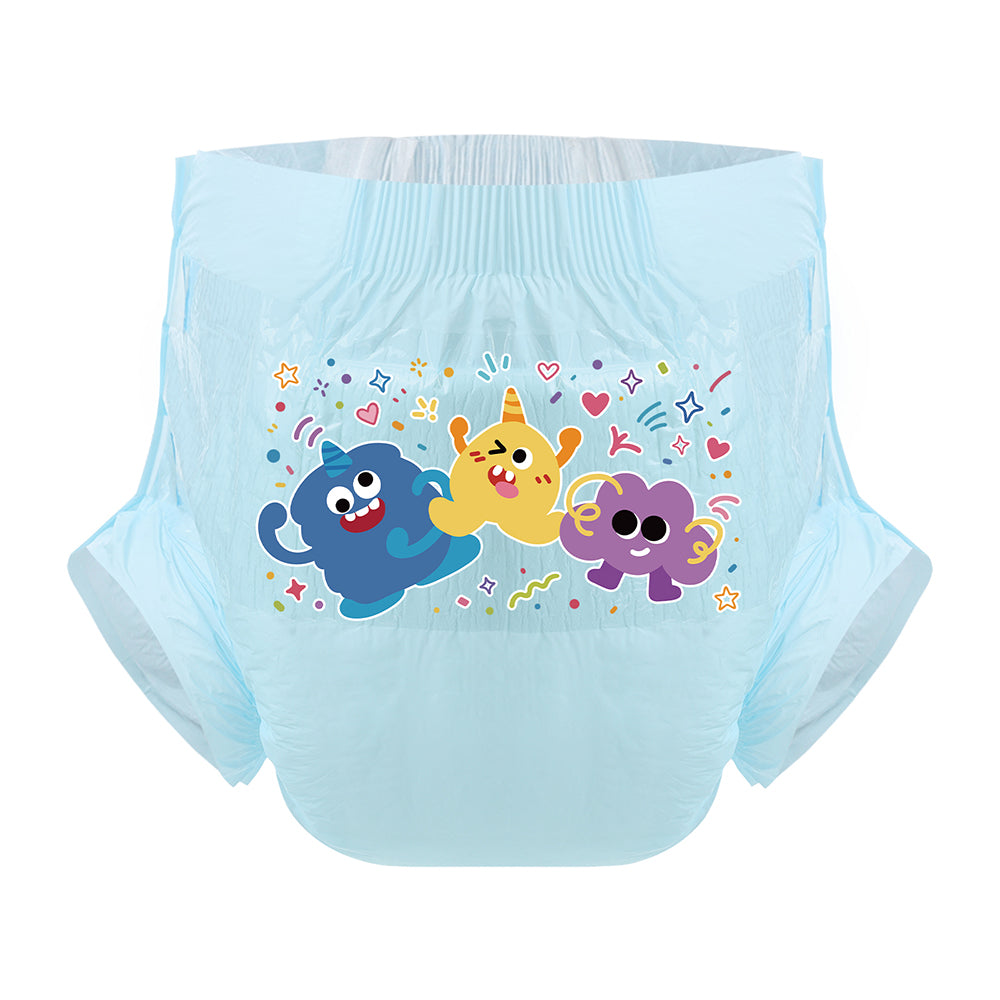 Three Monsters-Adult Diaper-3 Pcs