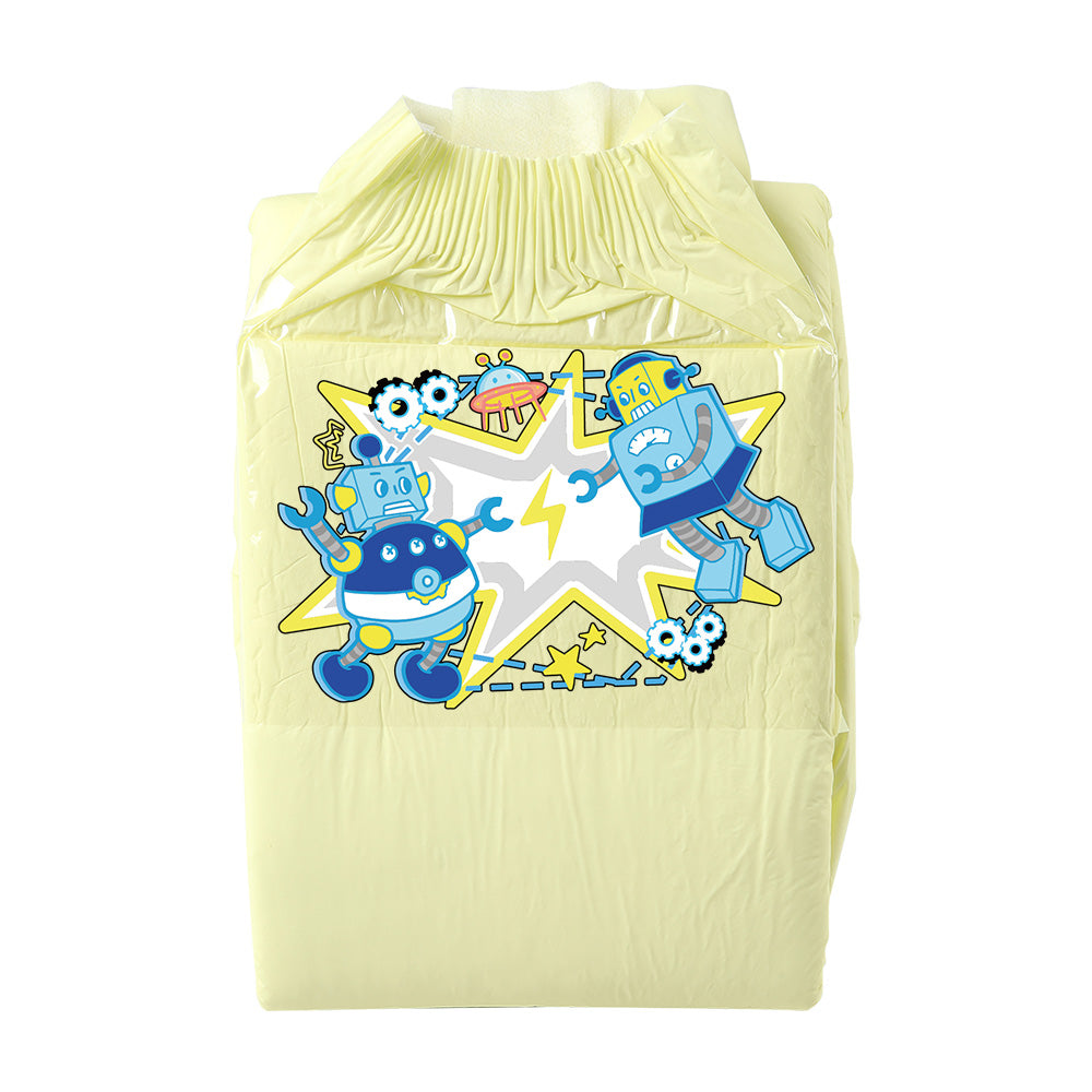 Fighting Robots-Adult Diaper-3 Pcs