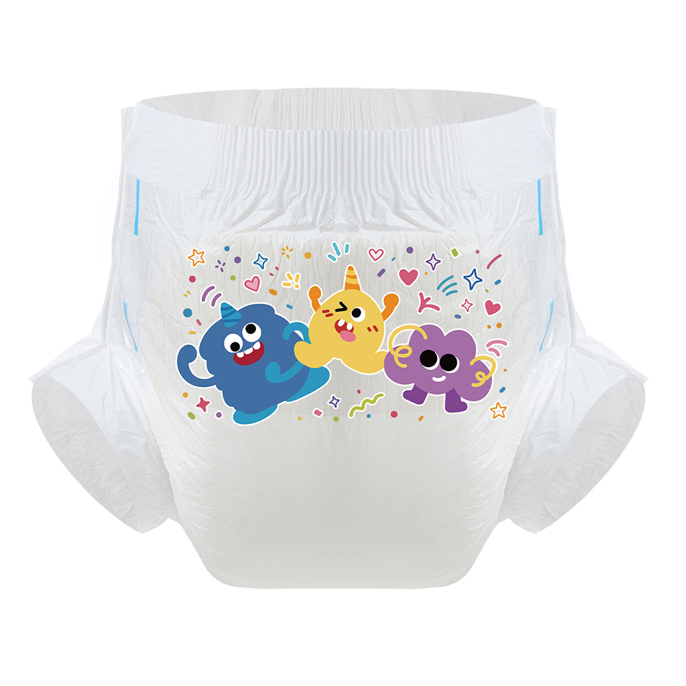 Three Monsters-Adult Diaper-3 Pcs