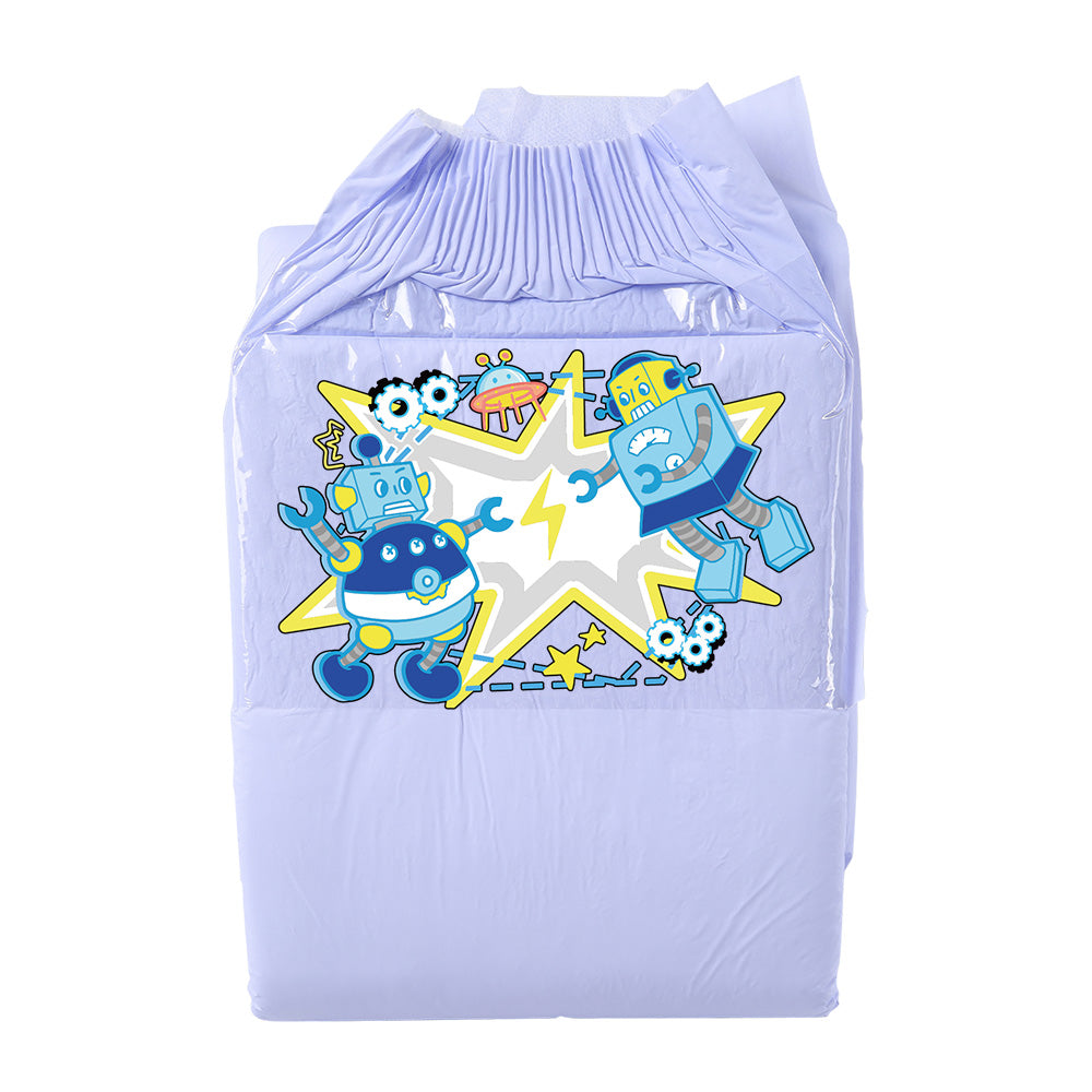 Fighting Robots-Adult Diaper-3 Pcs