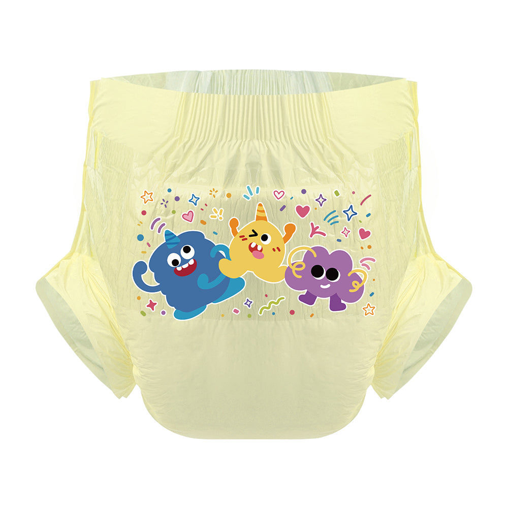 Three Monsters-Adult Diaper-3 Pcs