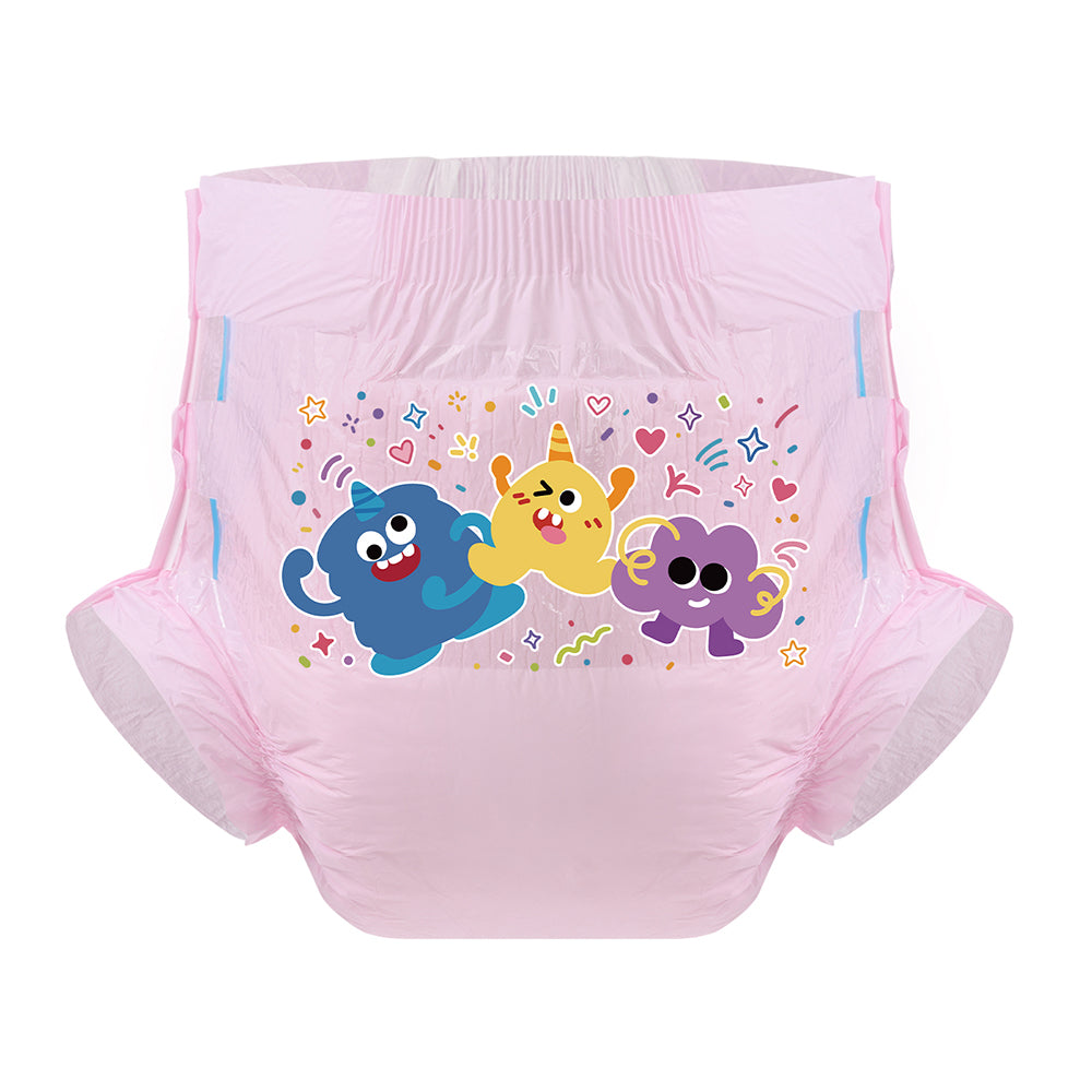 Three Monsters-Adult Diaper-3 Pcs