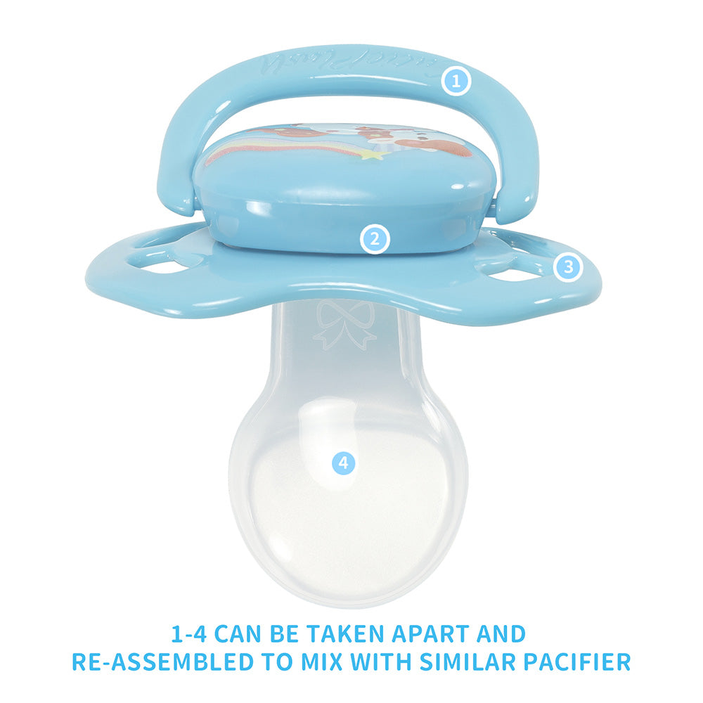 Adult Sized Pacifier- Rainbow Horse