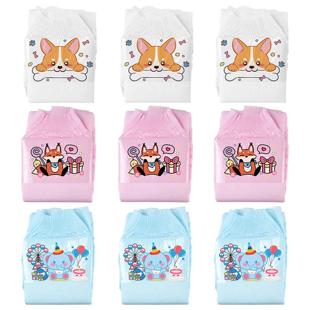 Theme Diaper Mixed Packing set 1 -9pcs