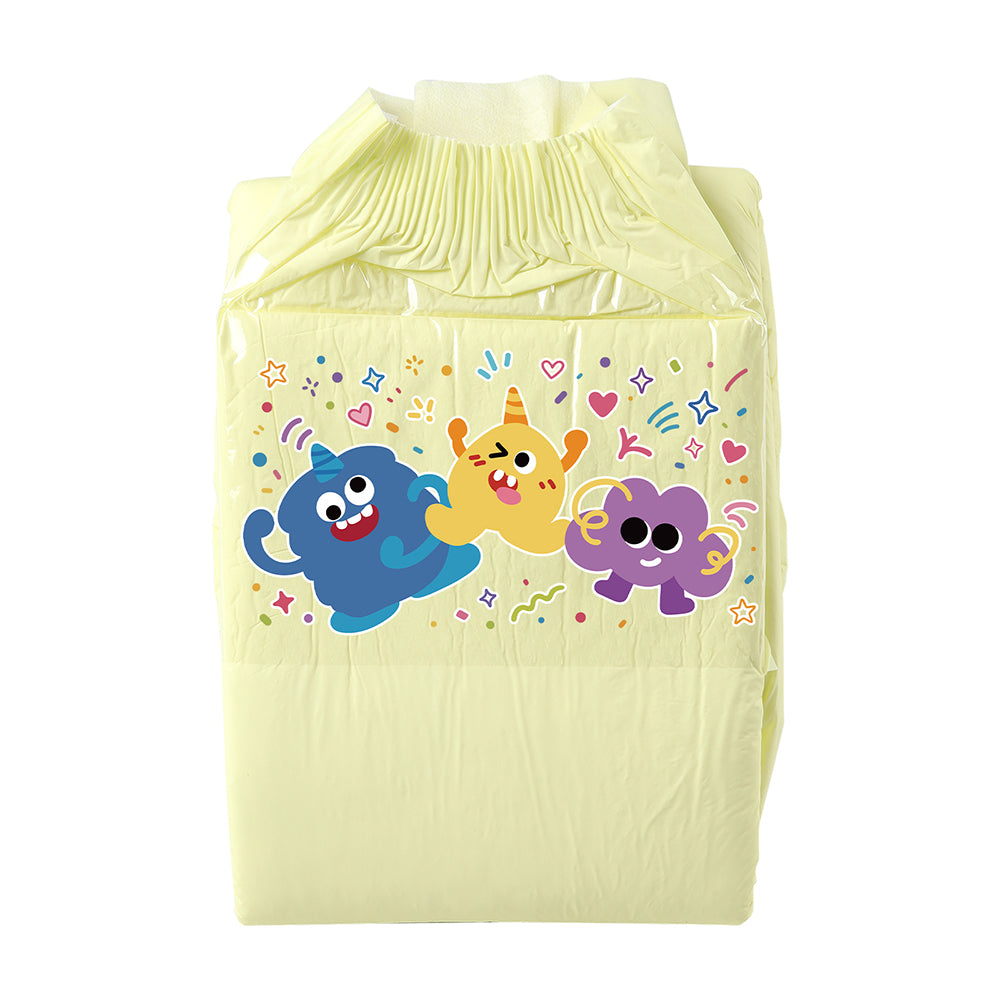 Three Monsters-Adult Diaper-3 Pcs
