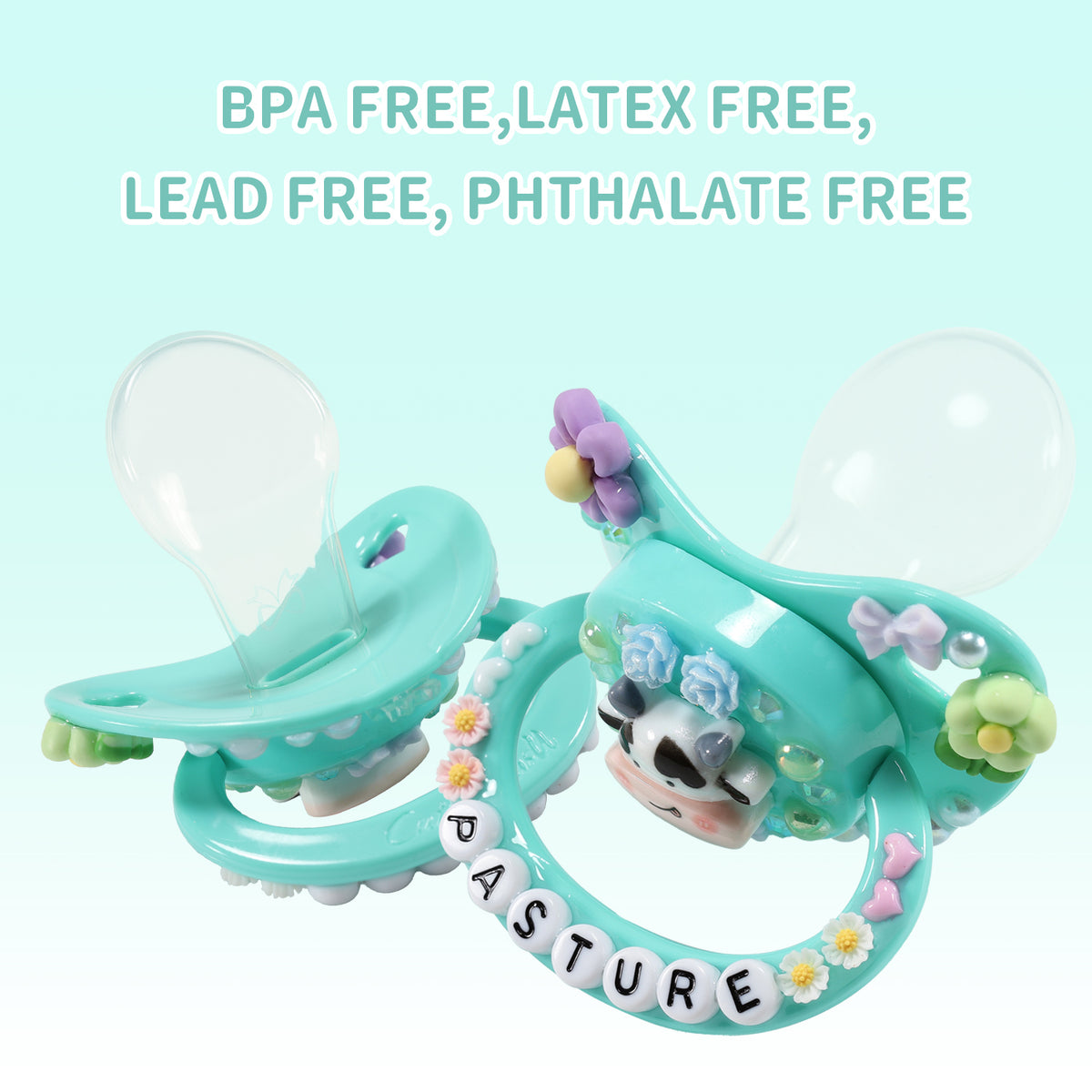 Cow Pattern Pacifier Cute cow Pacifier – CutiePlusU