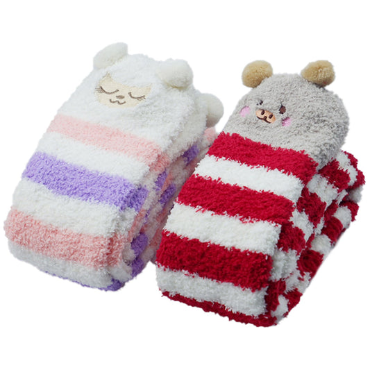 Knee High Long Socks 2 Packs-SheepBear