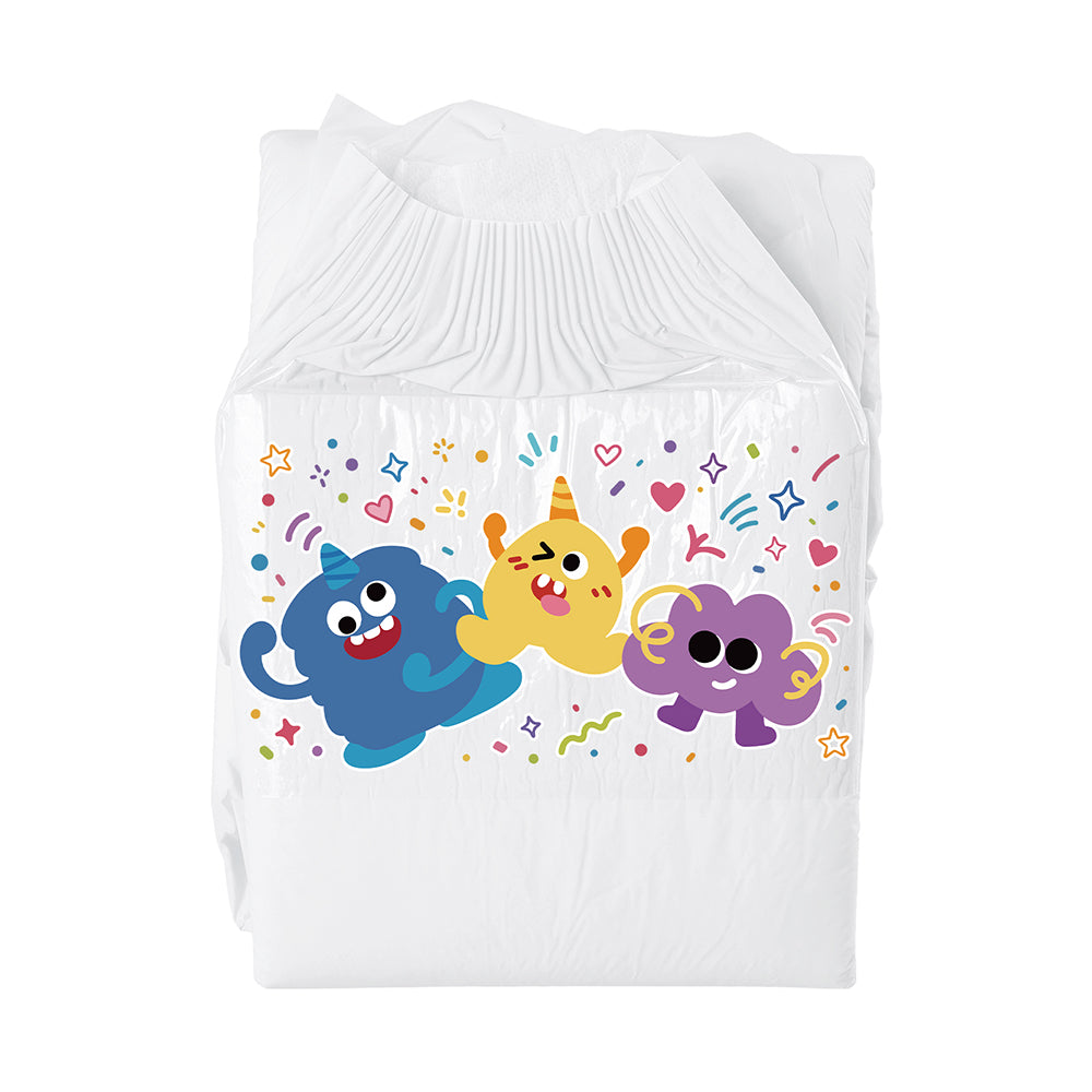 Three Monsters-Adult Diaper-3 Pcs