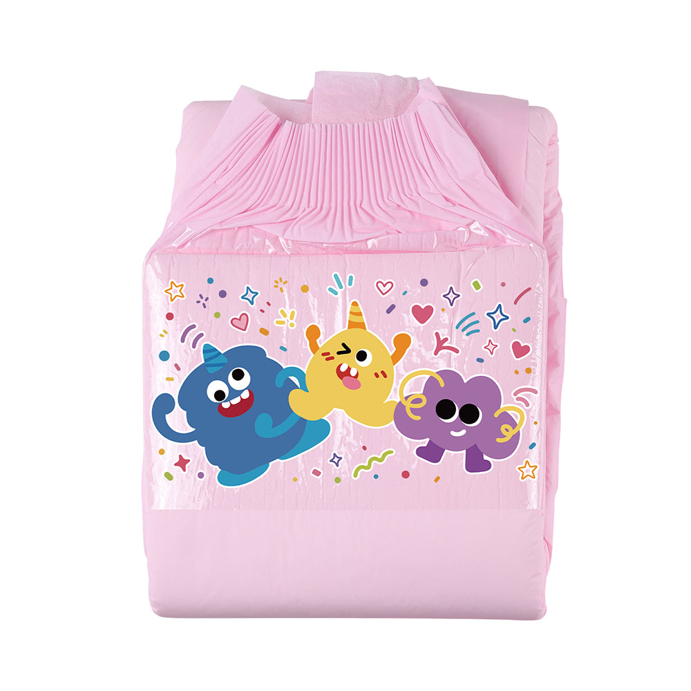 Three Monsters-Adult Diaper-3 Pcs