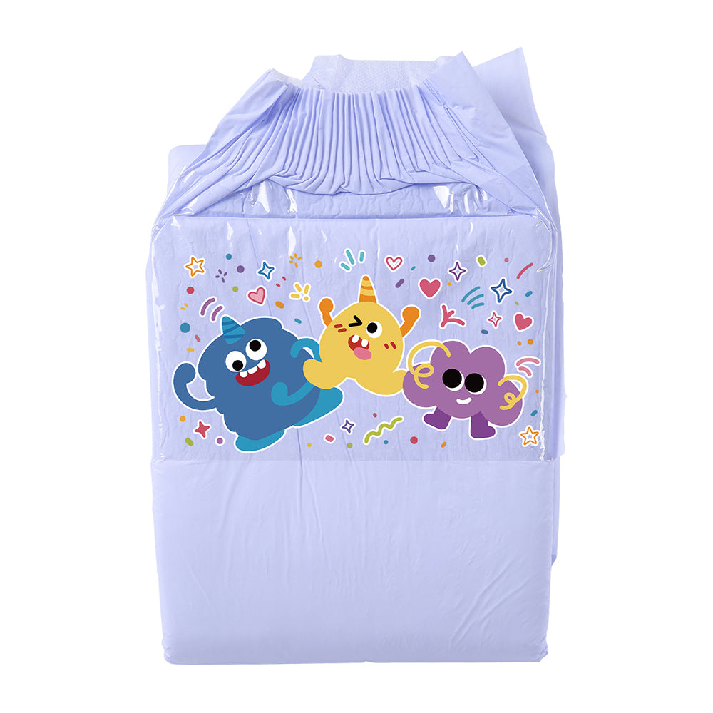 Three Monsters-Adult Diaper-3 Pcs