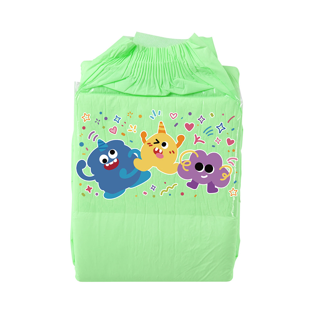 Three Monsters-Adult Diaper-3 Pcs