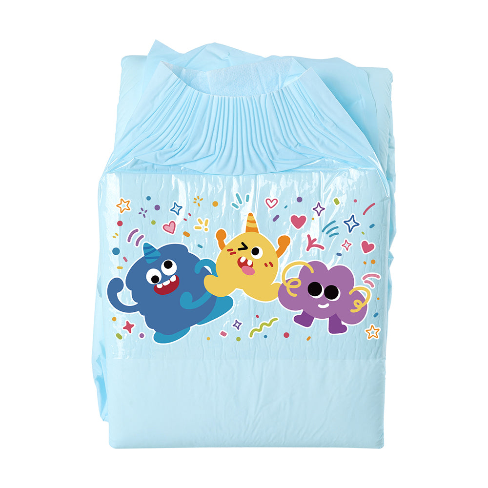 Three Monsters-Adult Diaper-3 Pcs