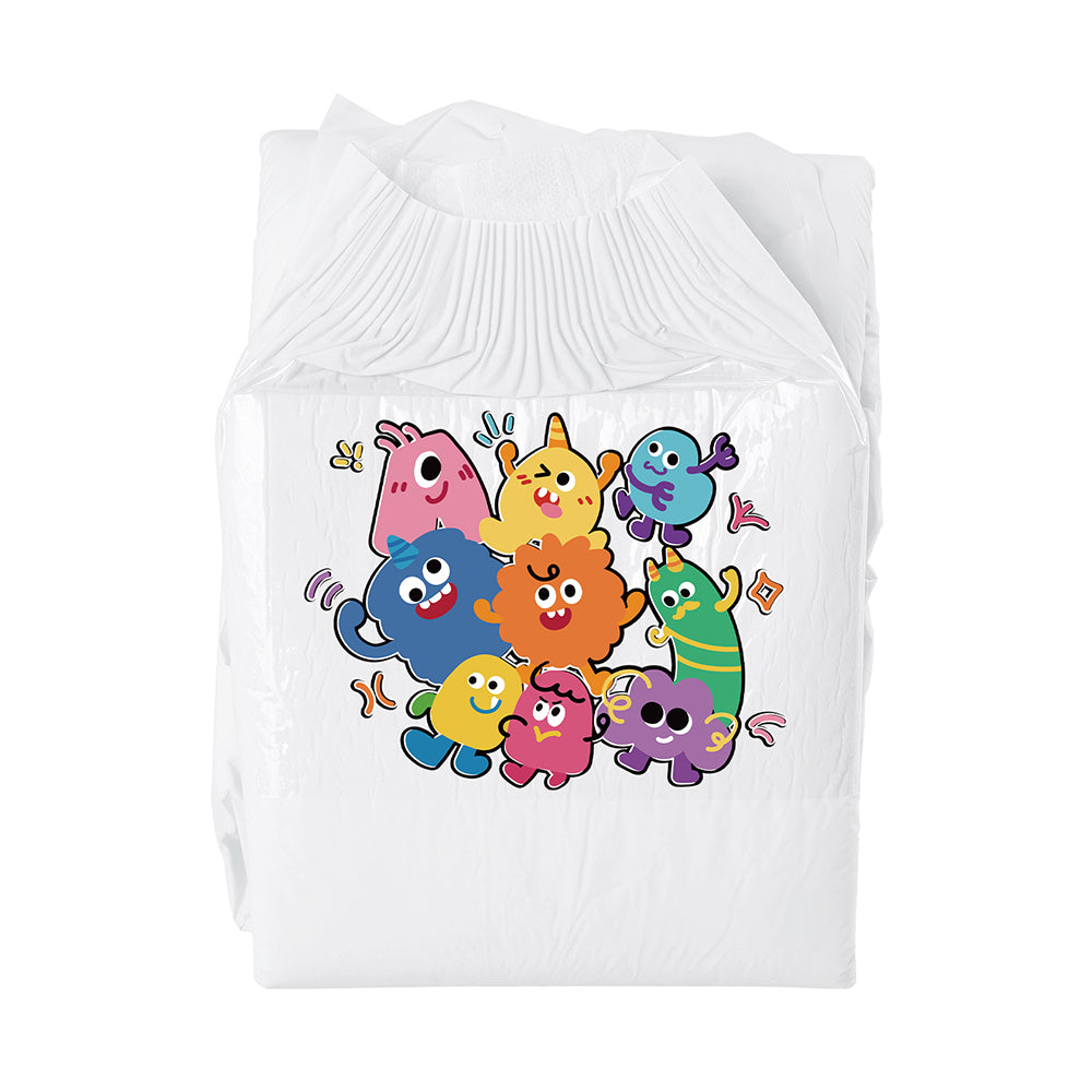 Monster Family-Adult Diaper-3 Pcs