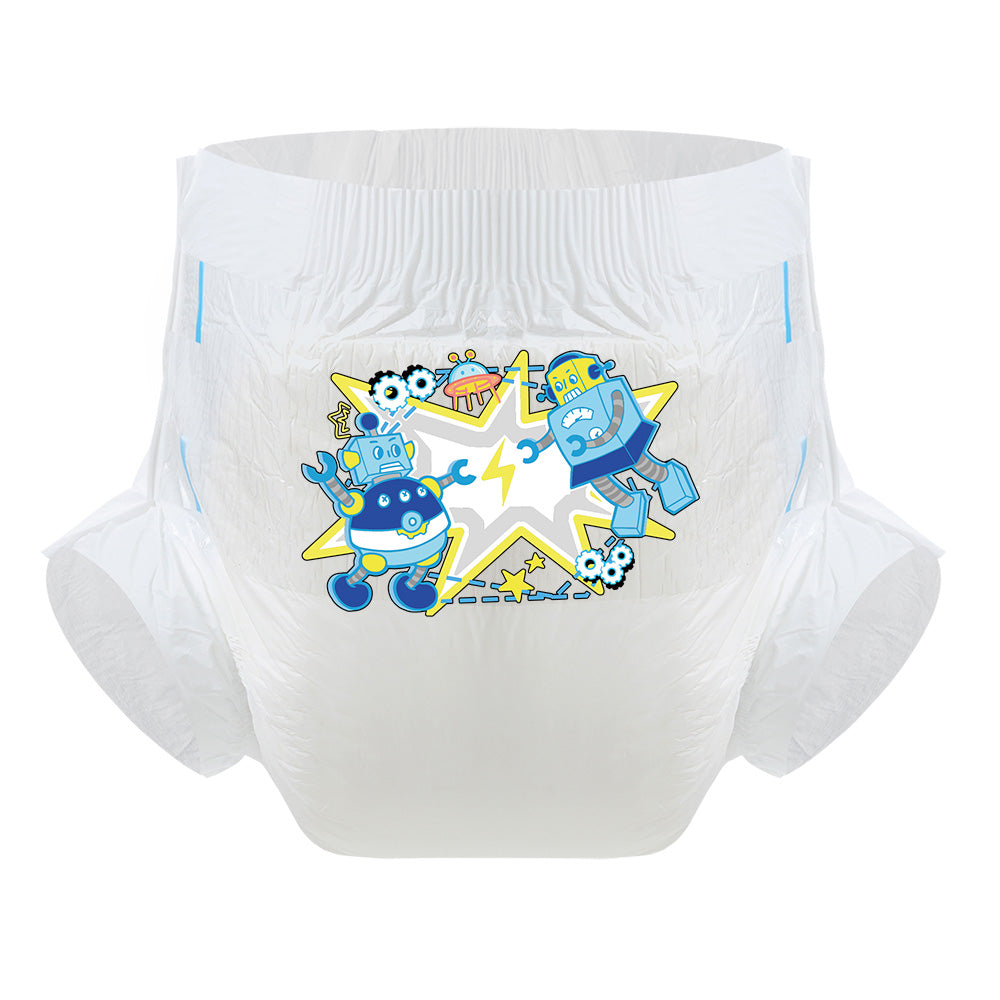 Fighting Robots-Adult Diaper-3 Pcs