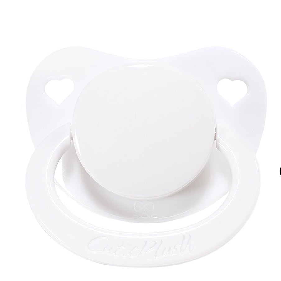 10pc Adult Pacifier Pink + 10pc Adult Pacifier White