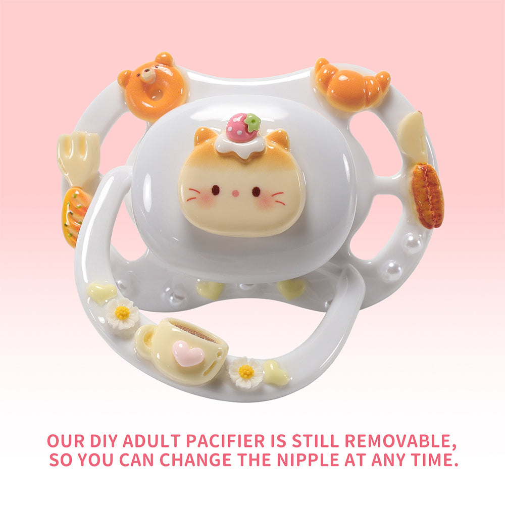 Kitten Chef Pacifier