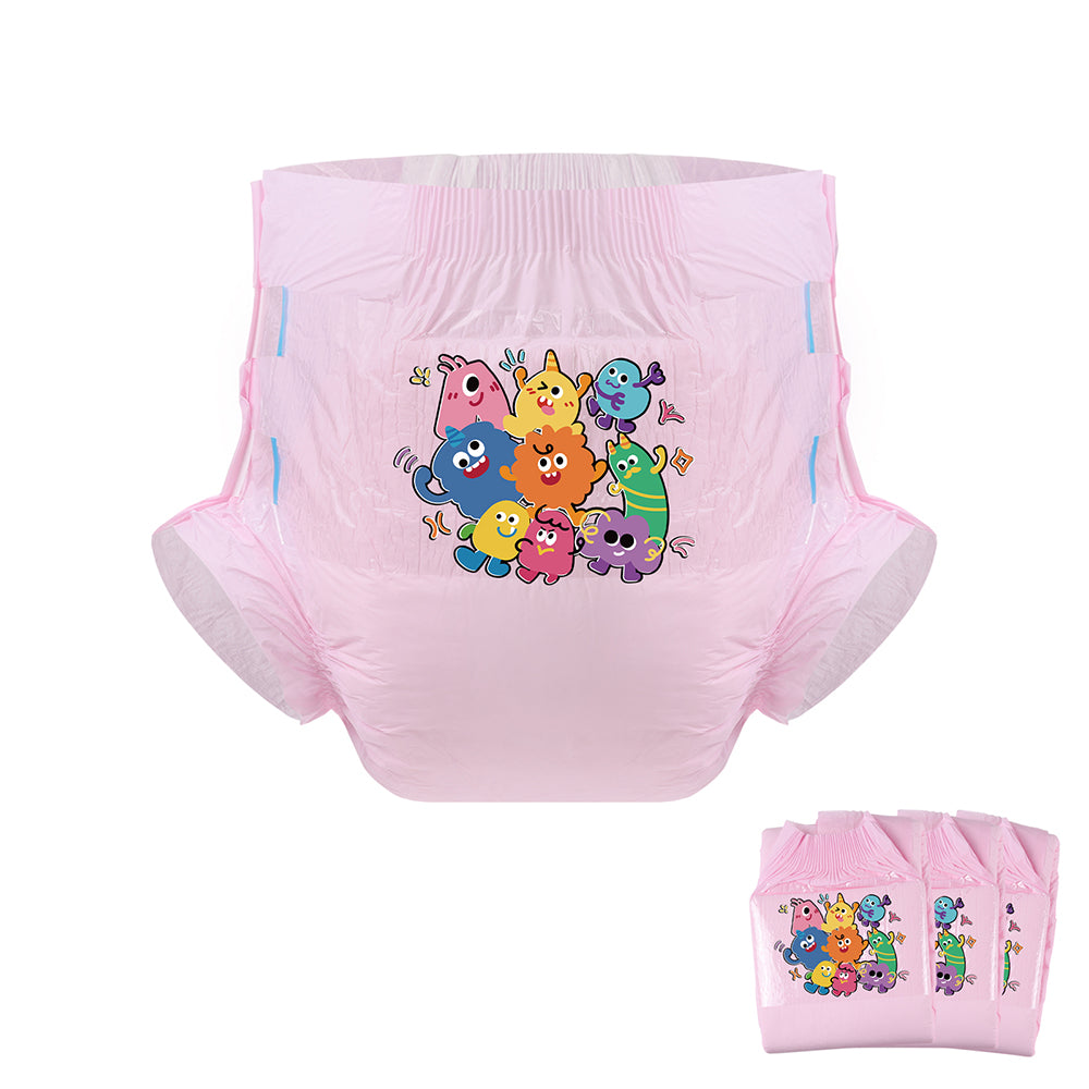 Monster Family-Adult Diaper-3 Pcs