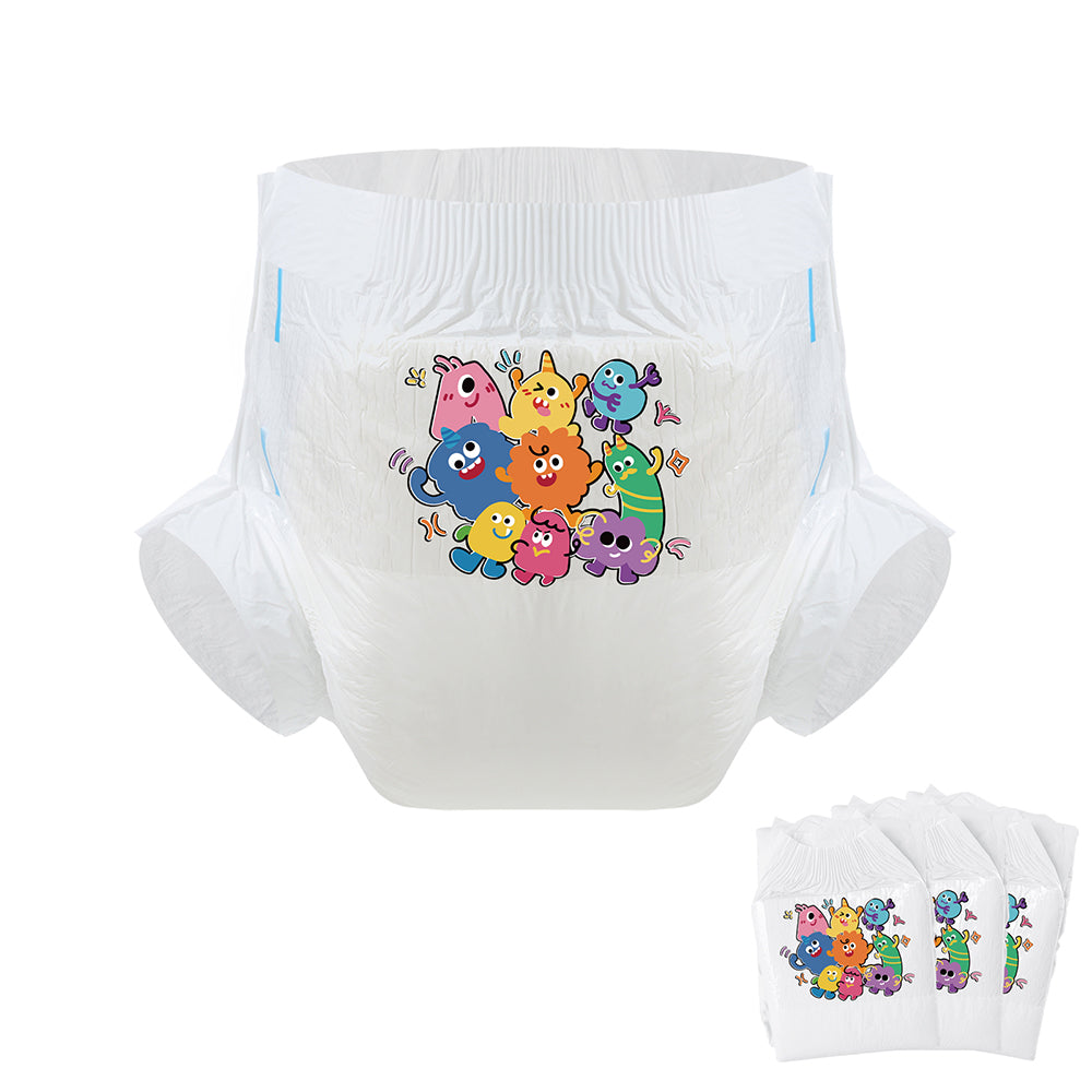 Monster Family-Adult Diaper-3 Pcs