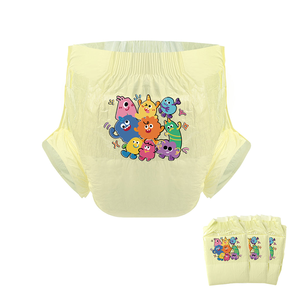 Monster Family-Adult Diaper-3 Pcs