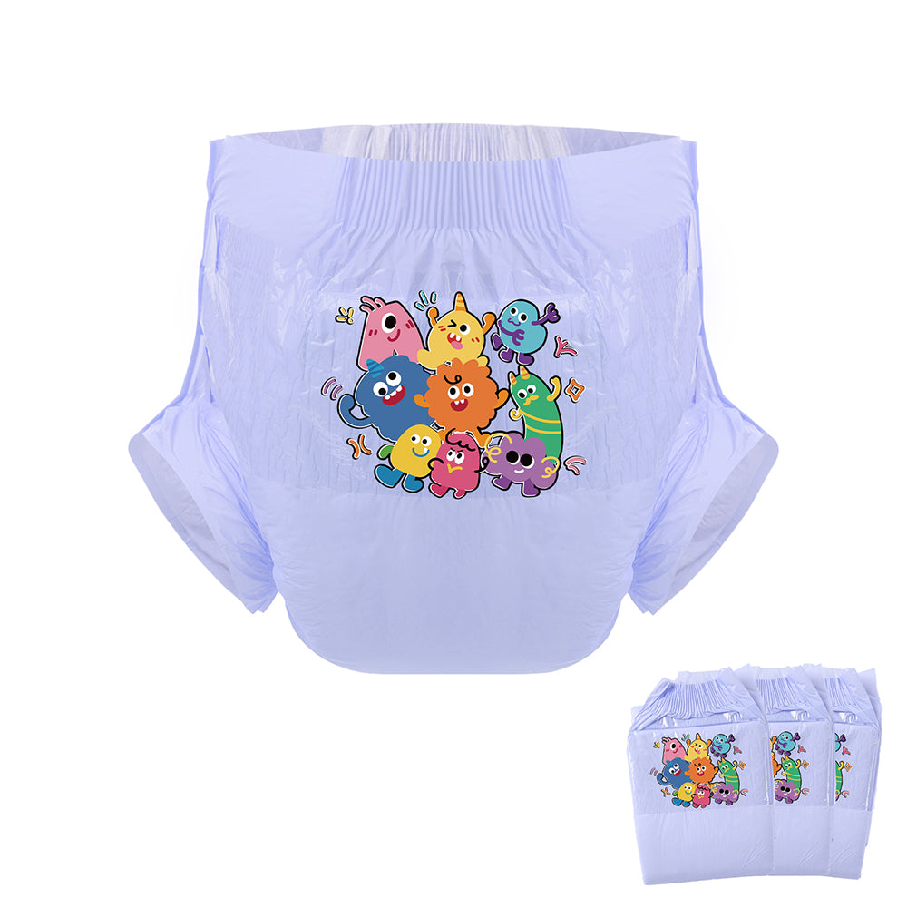 Monster Family-Adult Diaper-3 Pcs