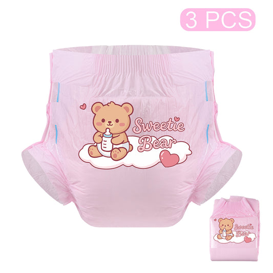 Sweetheart Bear-Adult Diaper-3 Pcs