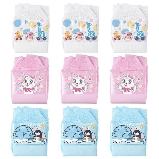 Theme Diaper Mixed Packing set 2-9pcs