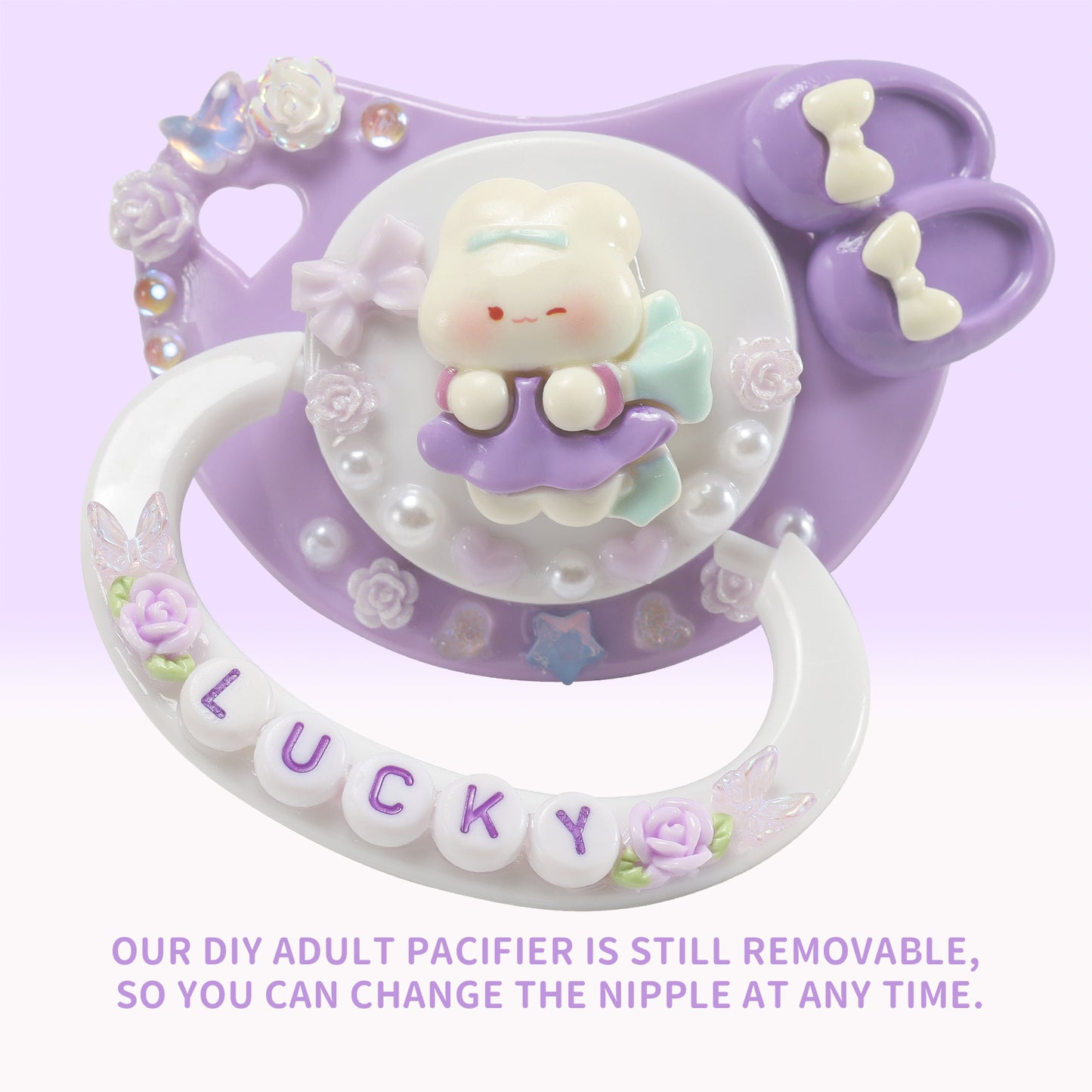 Lucky Bunny Pacifier