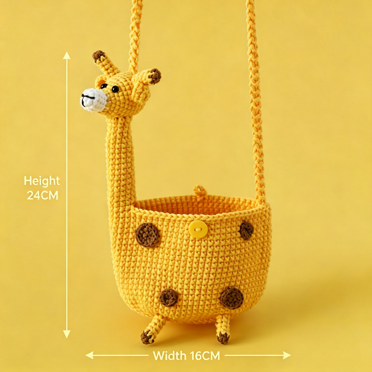 Knitted bag - Avocado