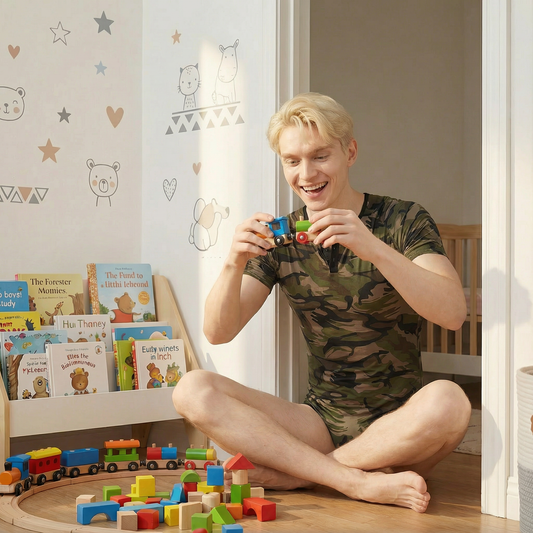 Camo Baby Onesie - Brown