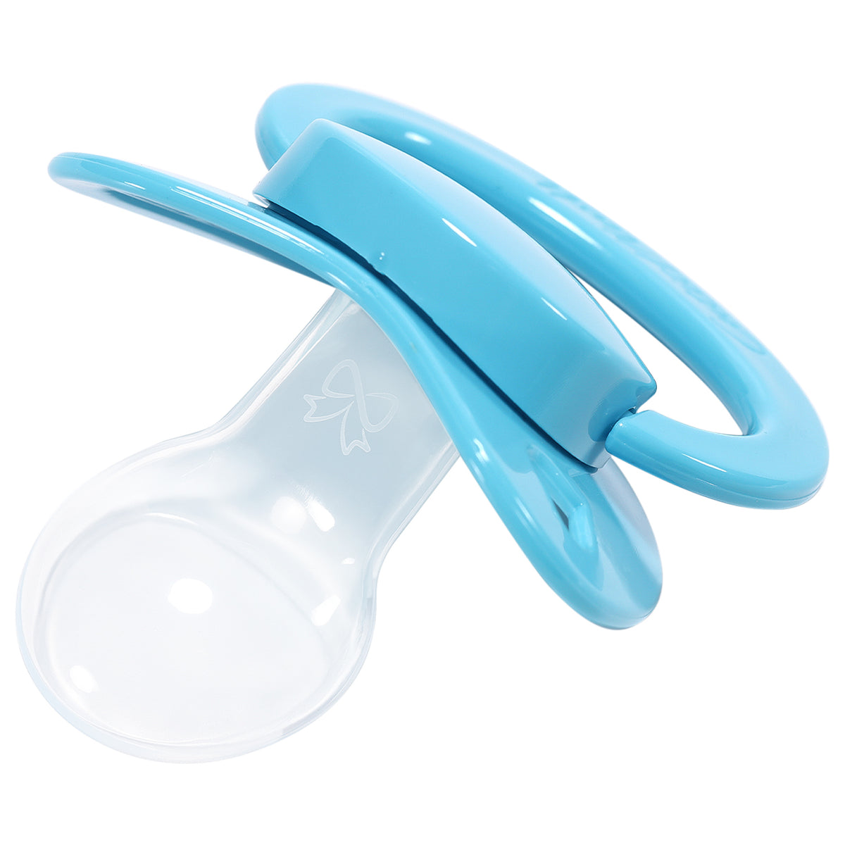 Blue Plastic Pacifier 1pc Adult Pacifier Blue + 1 Extra Clear Nipple – CutiePlusU