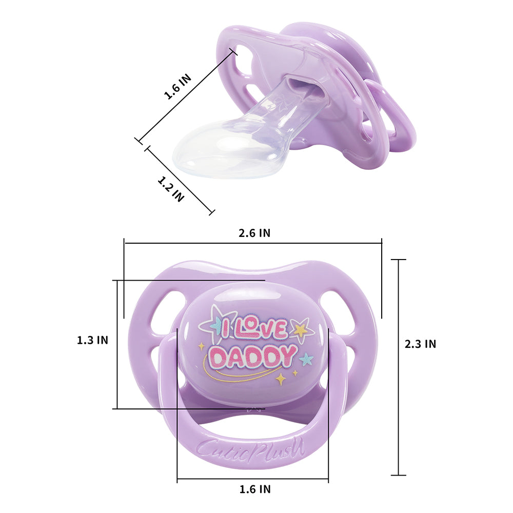 Adult Sized Pacifier- set 2