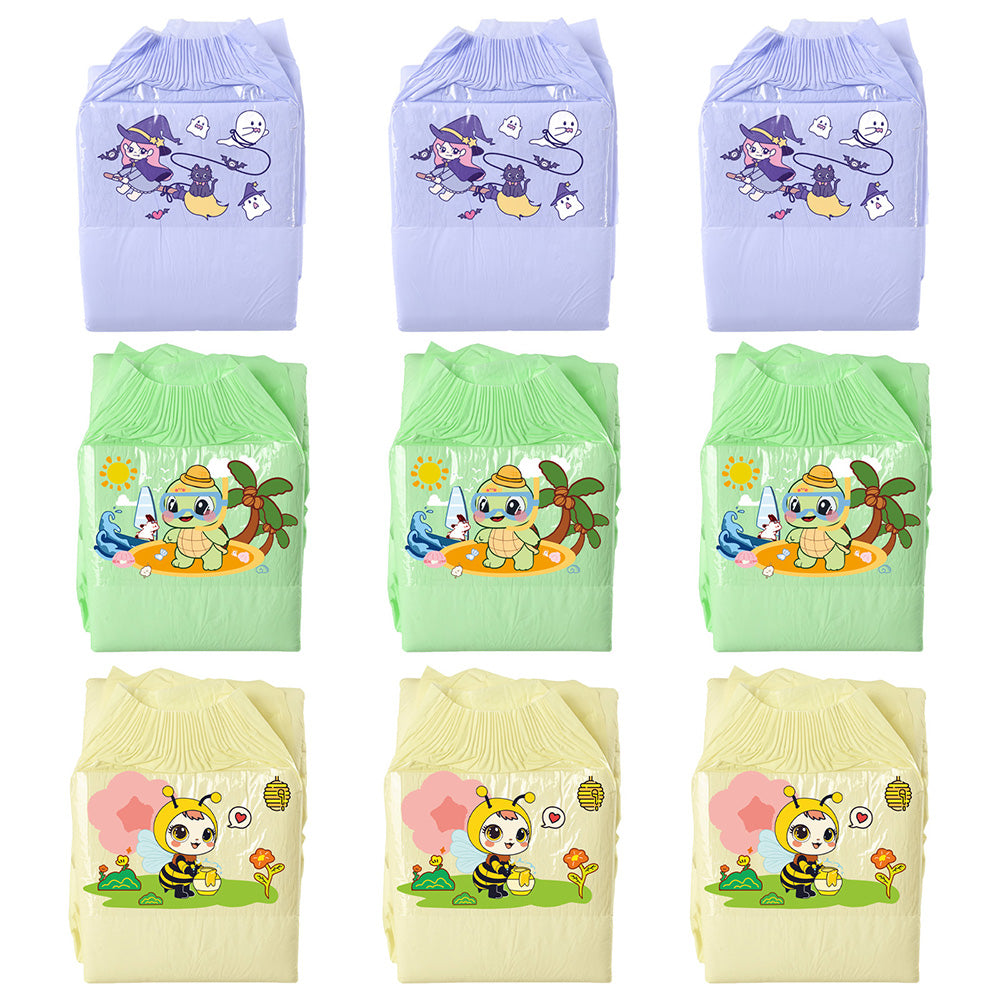 Theme Diaper Mixed Packing set 3-9pcs