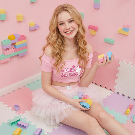 Little Princess Dancing Set-PinkWhite