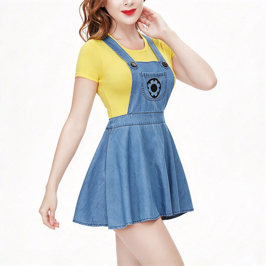 Despicable Me-Minions Onesie Overall Set-Blue